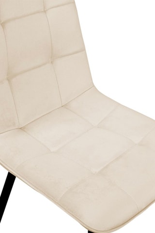 6 cadeiras Linda - Creme