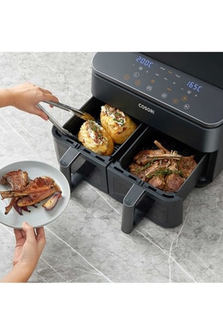 Air Fryer Dual Basket Chef Edition Preto - 8,5 l