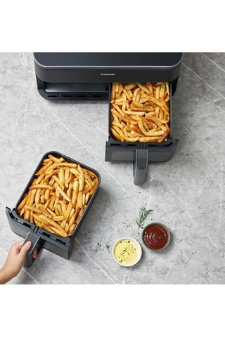 Air Fryer Dual Basket Chef Edition Preto - 8,5 l