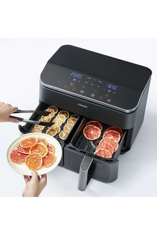 Air Fryer Dual Basket Chef Edition Preto - 8,5 l