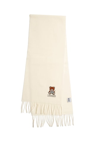 Lamswollen Sjaal Wit