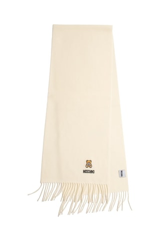 Lamswollen Sjaal Wit