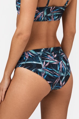 Bas de maillot Paloma - Noir et bleu - Stronger