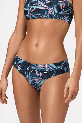 Bas de maillot Paloma - Noir et bleu - Stronger