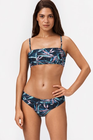 Bas de maillot Paloma - Noir et bleu - Stronger