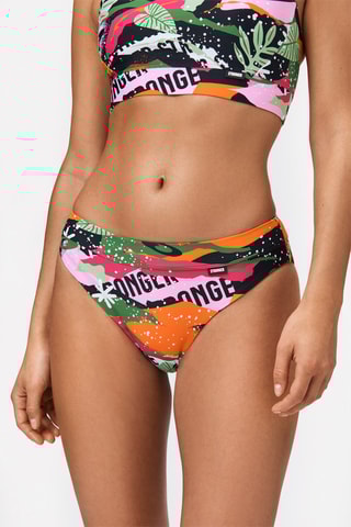 Bas de maillot Bondi - Noir et orange - Stronger