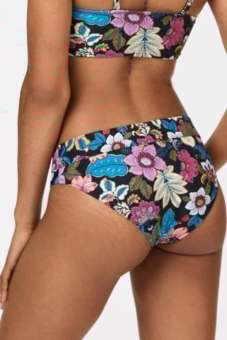 Bas de maillot Paloma - Noir et bleu - Stronger