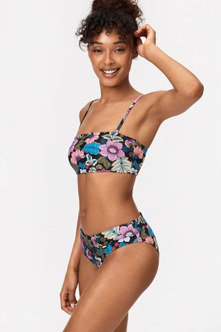 Bas de maillot Paloma - Noir et bleu - Stronger