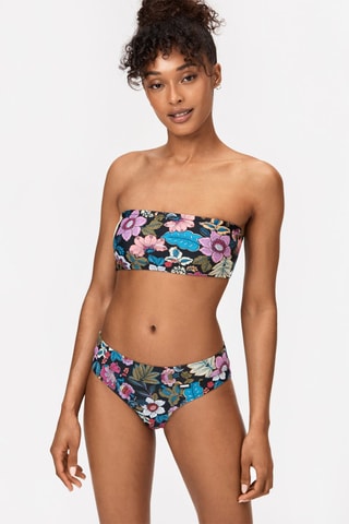 Bas de maillot Paloma - Noir et bleu - Stronger