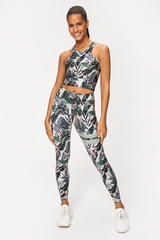 Crop top Toucan - Ecru et noir - Stronger