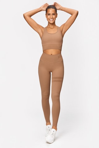 Crop top Diagonal - Marron - Stronger