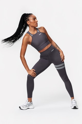 Crop Top Signature - Gris - Stronger