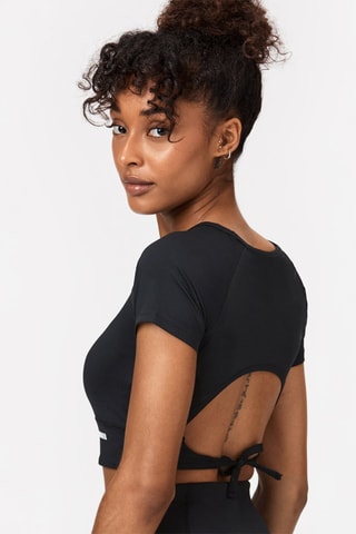 Crop top Alma - Noir - Stronger
