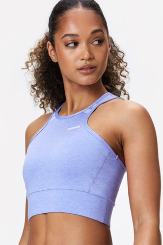 Crop top Signature - Bleu lavande - Stronger