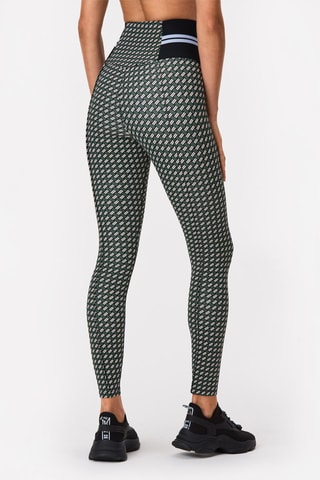 Legging Verve - Noir et vert - Stronger