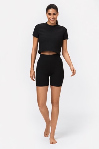 T-shirt court Cush Noir - Stronger