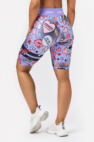 Cycliste taille haute Derby - Mauve - Stronger