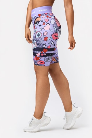 Cycliste taille haute Derby - Mauve - Stronger