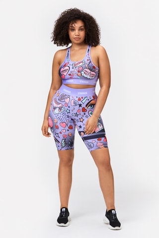 Cycliste taille haute Derby - Mauve - Stronger