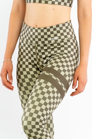 Legging taille haute Checkered Hw - Vert - Stronger