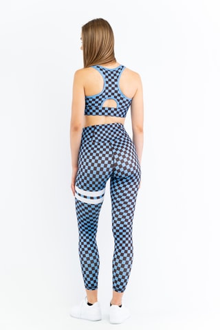 Legging taille haute Checkered Hw - Ciel - Stronger