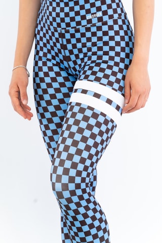 Legging taille haute Checkered Hw - Ciel - Stronger