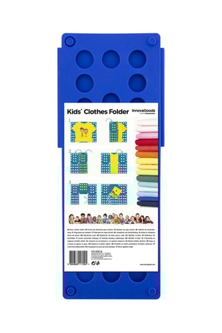 Plieur à linge pour enfant - Bleu