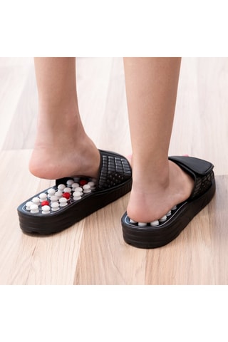 Chaussons d'acupression - Noir - M