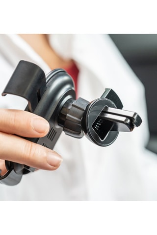 Chargeur et support de téléphone pour voiture - Noir