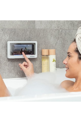 Étui mural étanche pour téléphone - Blanc