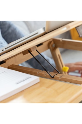 Table d'appoint pliable - Naturel