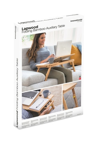 Table d'appoint pliable - Naturel