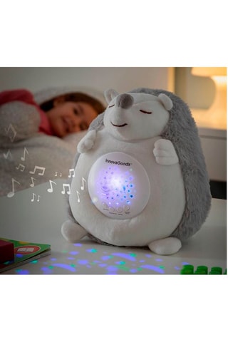 Peluche hérisson avec lumière et musique - Dès 3 ans