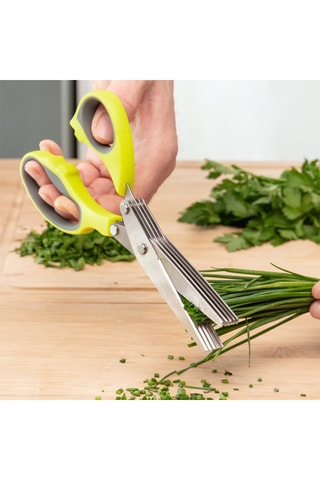 Ciseaux de cuisine multi-coupes 5-en-1