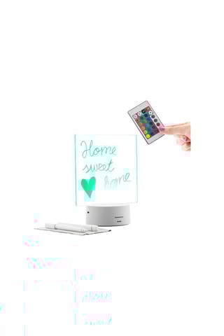 Tableau notes et messages LED - Blanc