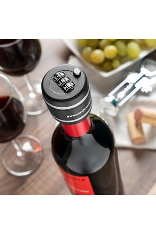 Serrure de bouteille de vin - Noir