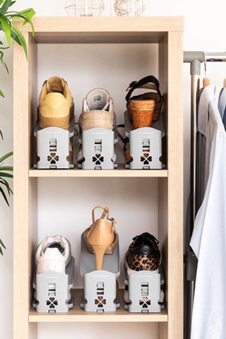 6 rangements pour chaussures - 26 x 10 x 17 cm