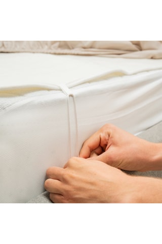 Aquecedor de cama elétrico individual - Branco - 80 x 150 cm