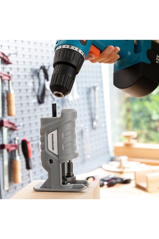 Adaptateur perceuse en scie-sauteuse