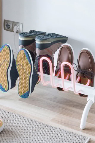 Séchoir à chaussures électrique - Blanc