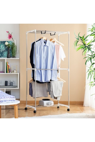 Etendoir à linge électrique portable - 1200 W