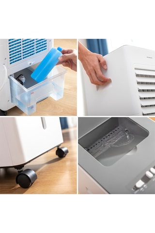 Climatiseur évaporatif portable multifonctions