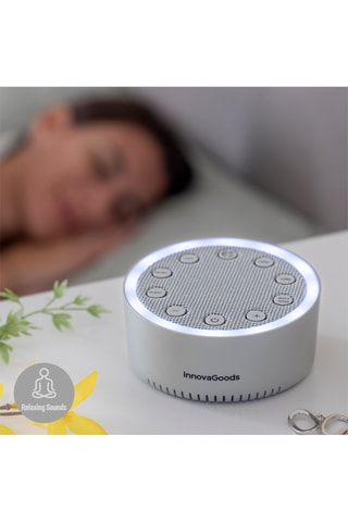 Máquina de barulhos brancos Cinzento