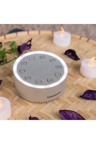 Máquina de barulhos brancos Cinzento