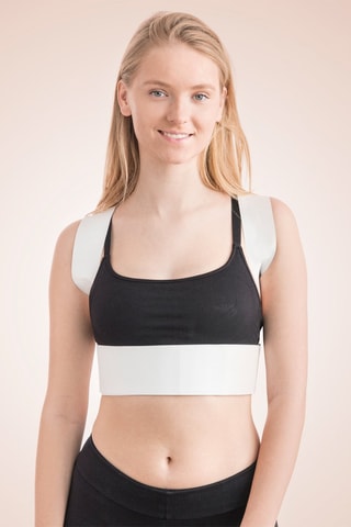 Correcteur de posture magnétique - Ecru