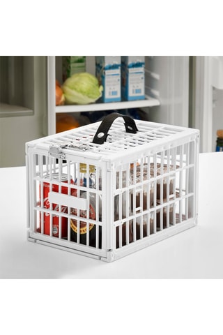 Coffre secret pour réfrigérateur Food Safe - Blanc