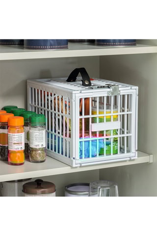 Coffre secret pour réfrigérateur Food Safe - Blanc