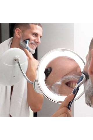 Miroir grossissant - 
Blanc