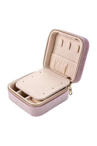 Velours Sieradendoos London - Roze - Walter Bach