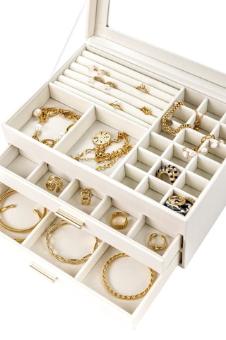 Sieradendoos Milan - Wit - Walter Bach